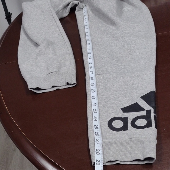 Adidas Gray Track Pants Modern Joggers - Picture 11 of 14